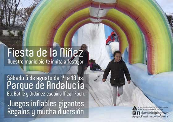 afiche fiesta de la ninez 2017