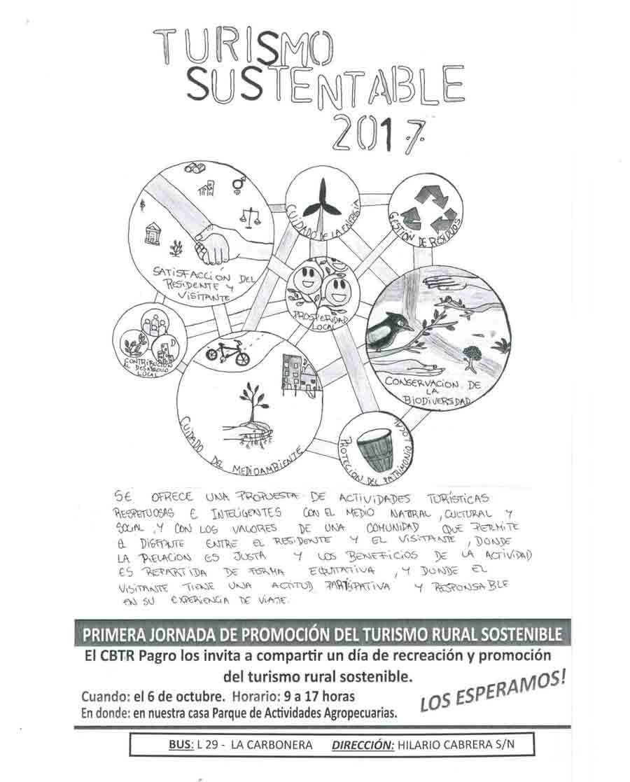 afiche realizado por alumnos de la esculea