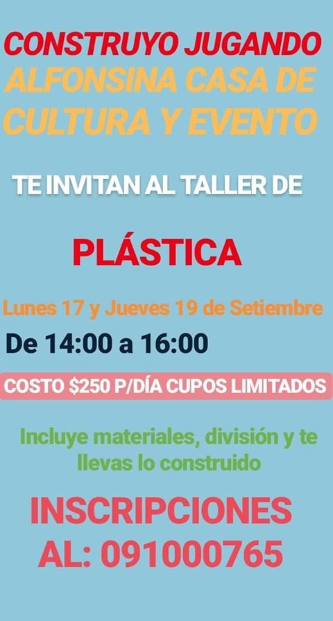 construyo jugando plastica afiche