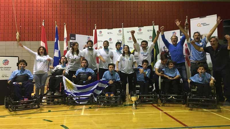 festival solidario de futbol en sillas de ruedas