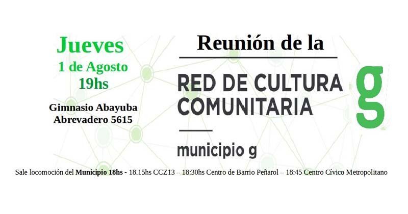 red de cultura comunitario reunion
