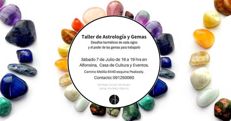 taller de gemas y astrologia