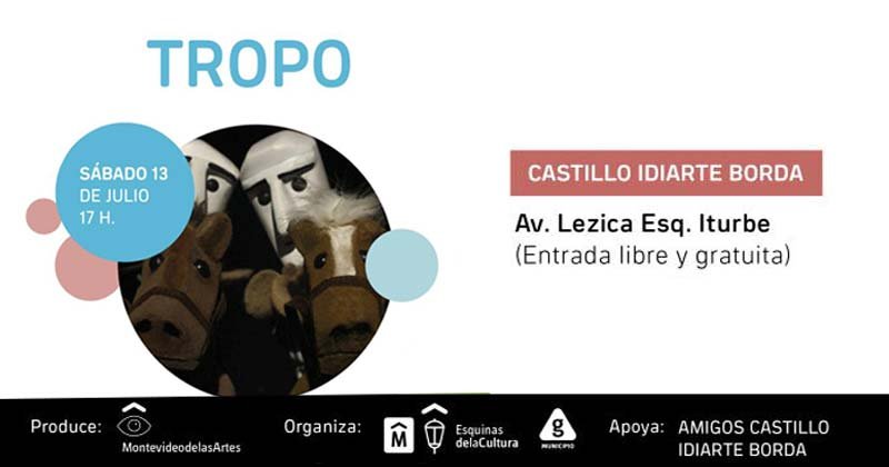 tropo en el castillo