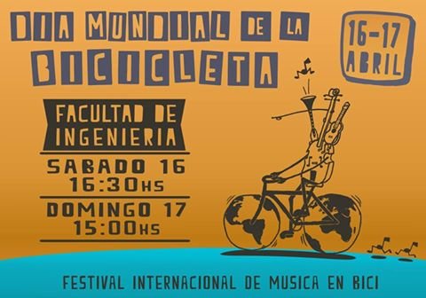 afichedeldiadelabicicletasabado16ydomingo17imagendeunabicicleta