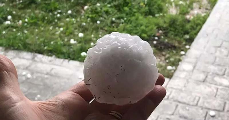 fuerte granizada 2018 09 22