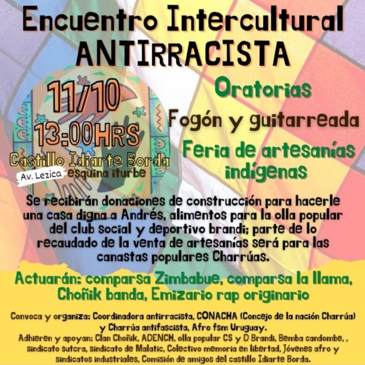 afiche encuentro solidario castillo 2020