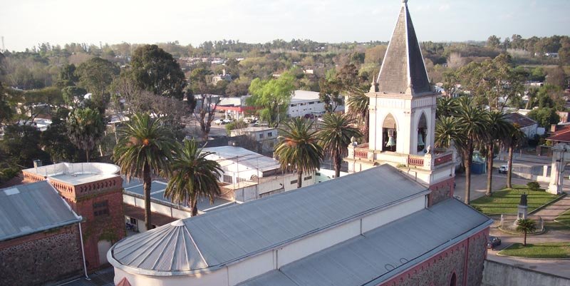 imagen aerea del colegio pio