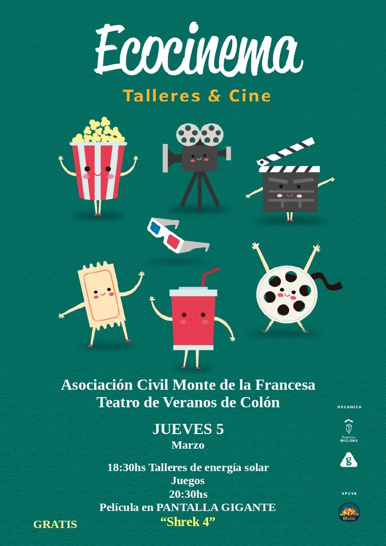 afiche ecocinema 2020