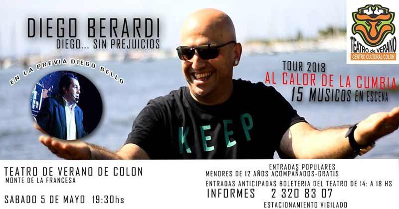 diego berardi en el teatro de verano