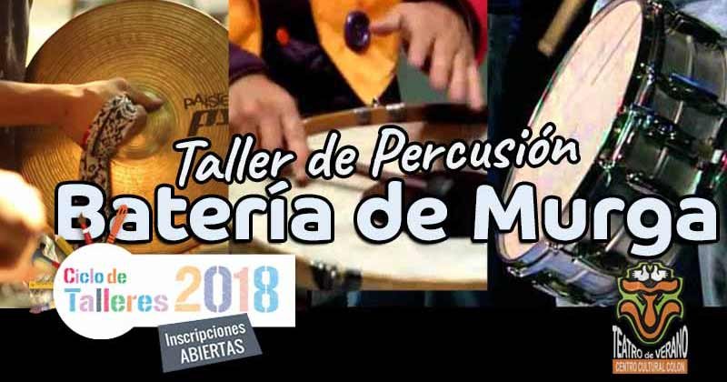 taller de percusion 2018