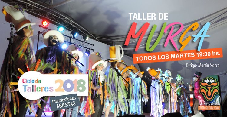 talleres 2018 murga