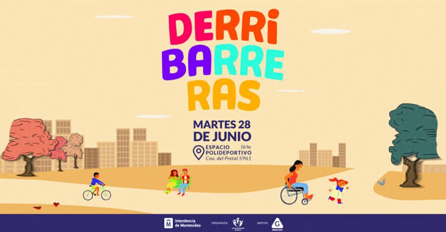 Derribarreras en el Espacio Polideportivo
