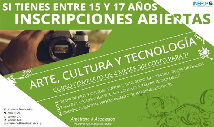 afiche de curso de arte 1