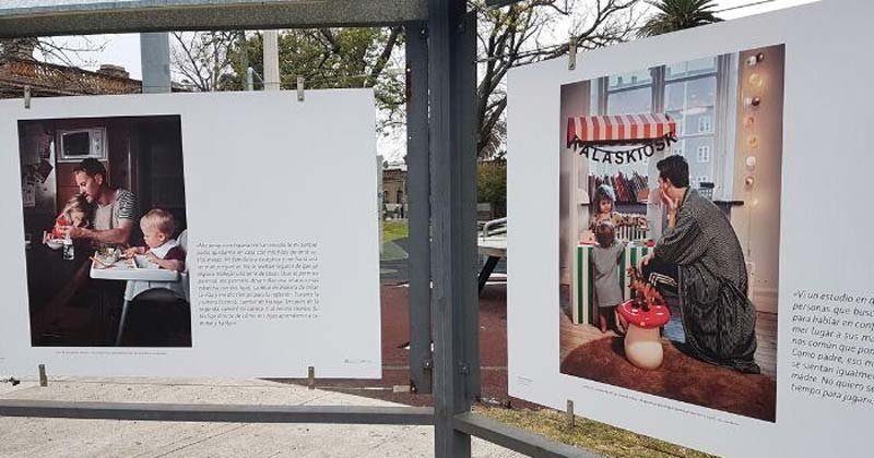 fotogaleria en el centro de barrio penarol 2020