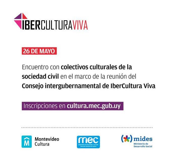 afiche de iber cultura viva