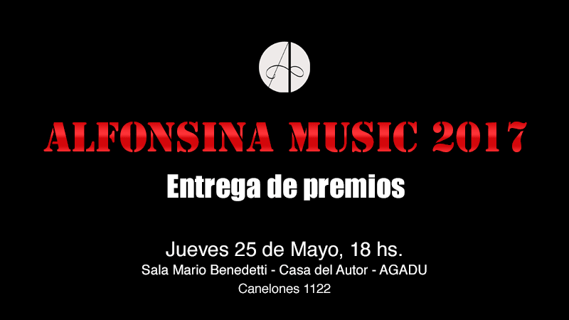 alfonsina music entrega de premios