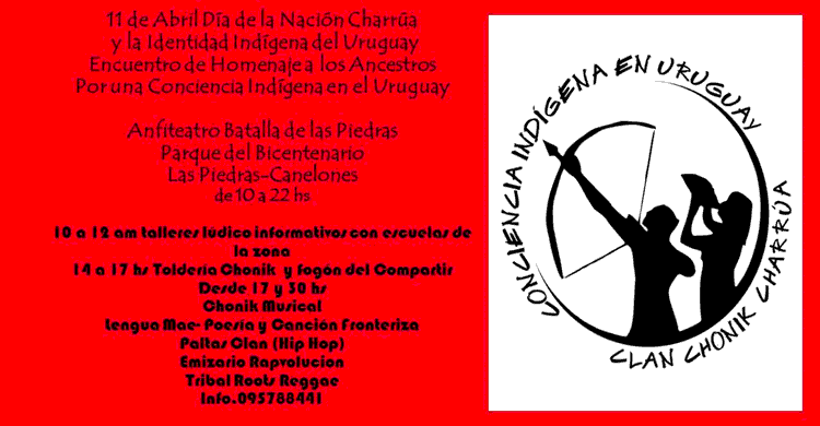 dia de la nacion charrua 2018