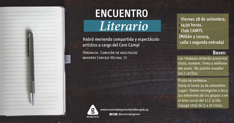 encuentro literario