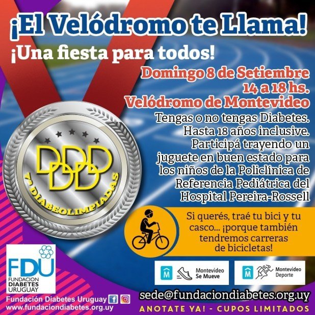 Diabeolimpiadas afiche