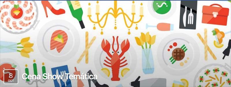facebook evento cena tematica utu