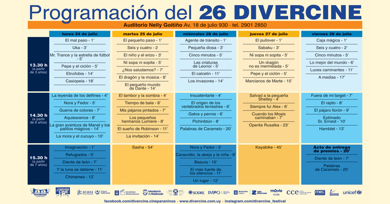 programacion de divercine