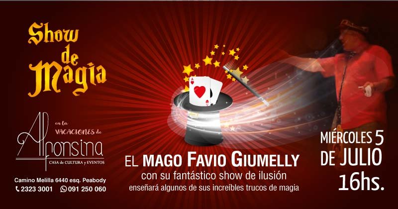 Favio Giumelly Show de magia