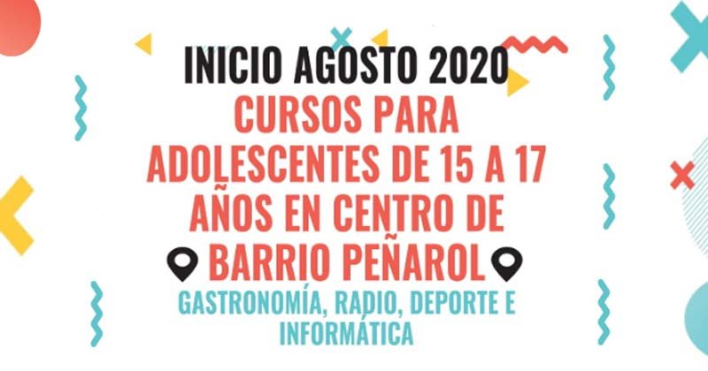talleres para adolescentes CBP 2020