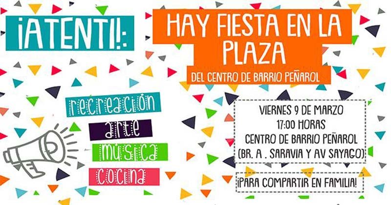 Fiesta en la plaza