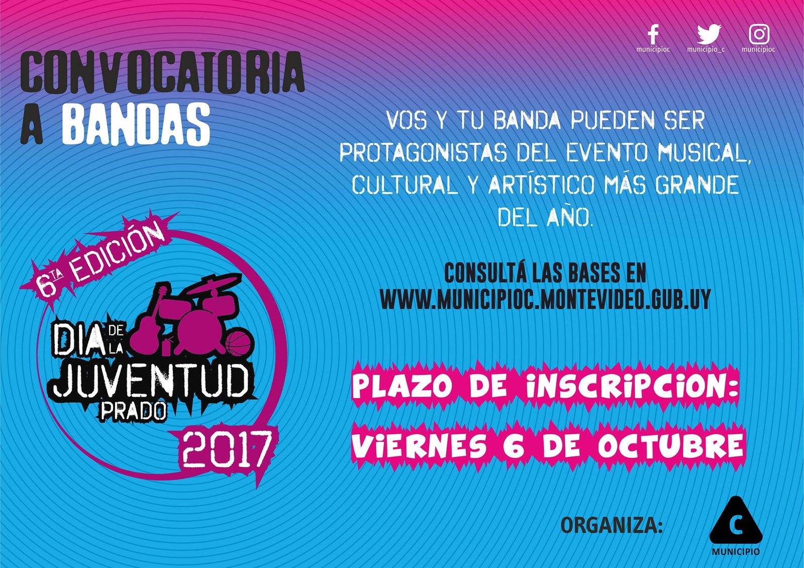 afiche dia de la juventud