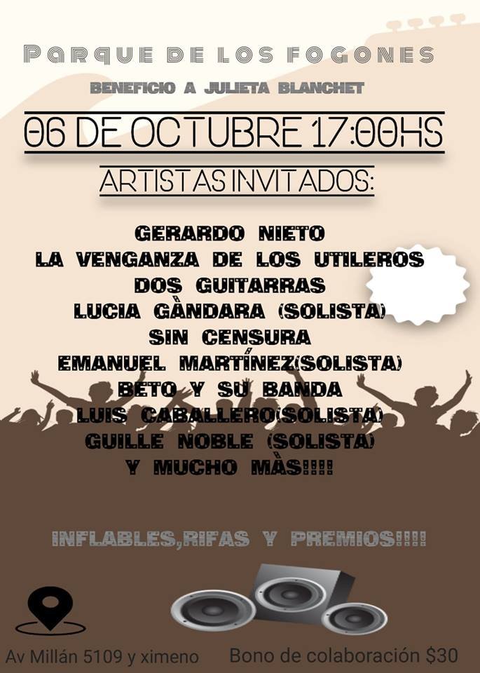 afiche parque de los fogones