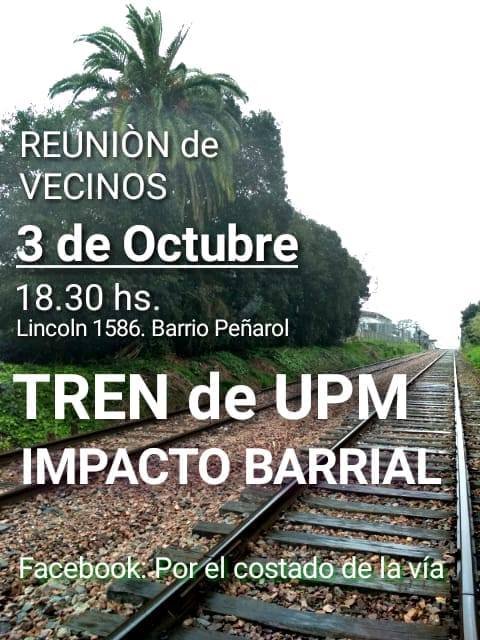 afiche tren upm 2