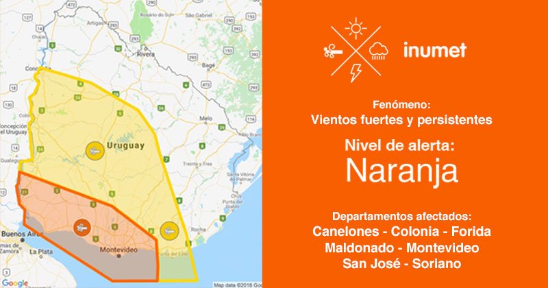 alerta naranja 8 08 2018
