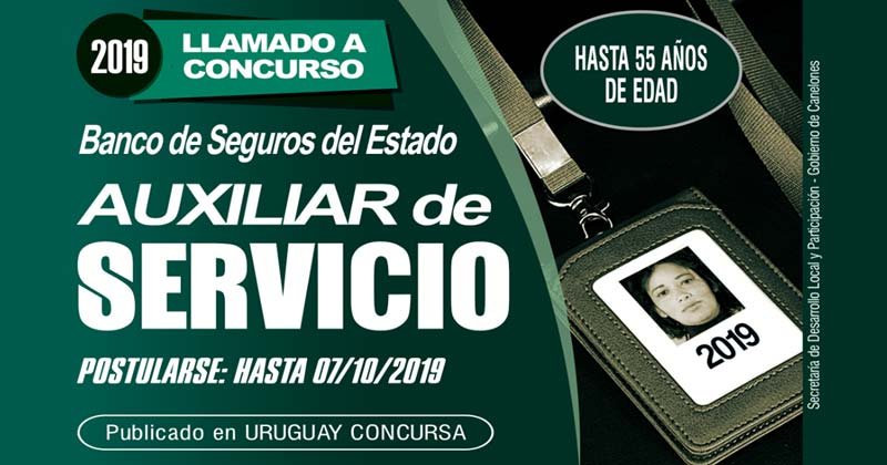 auxiliar de sevicio llamado