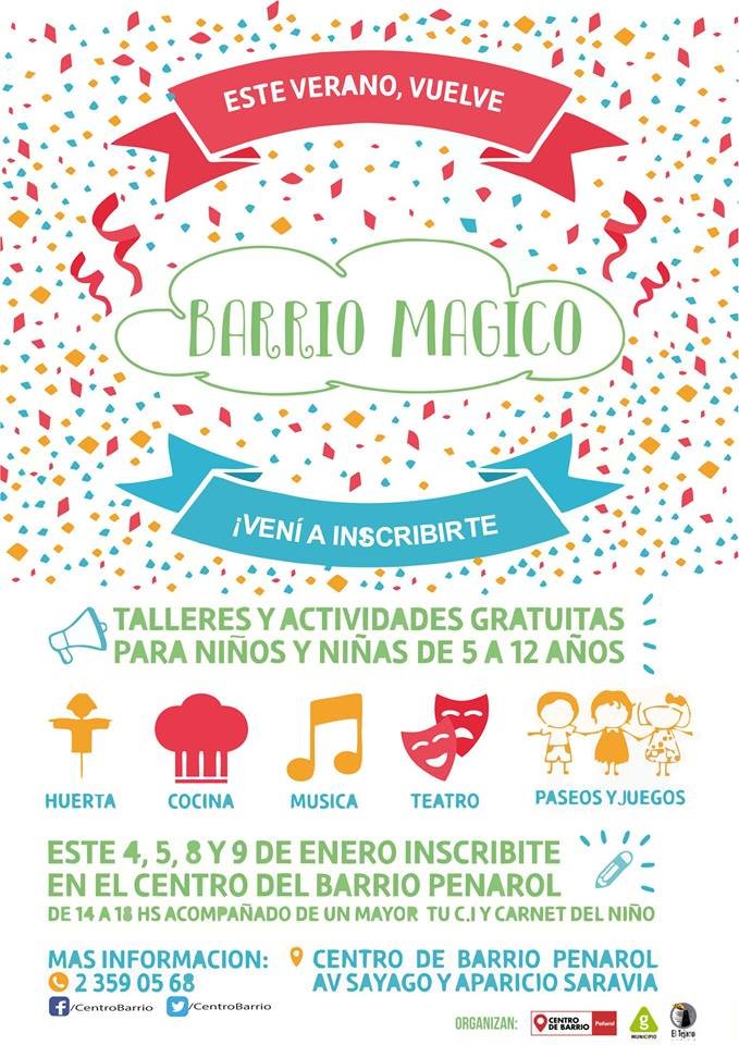 barrio magico afiche