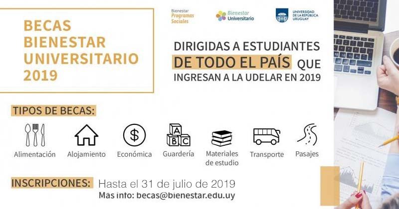 becas binestar universitario julio 2019