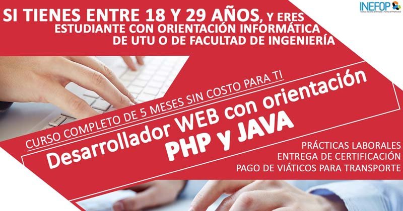 curso gratis de PHP y Java