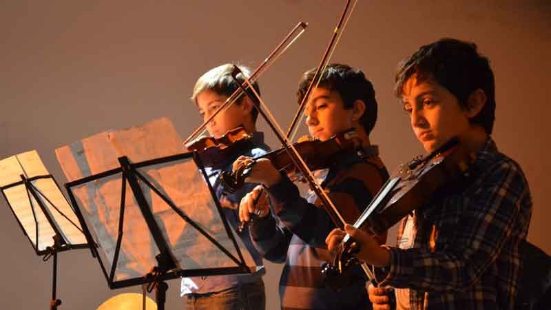 cursos en la escuela de musica