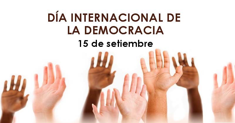 dia internacional de la democracia