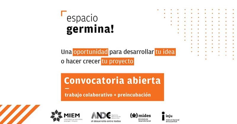 espacio germina inscripciones 2019