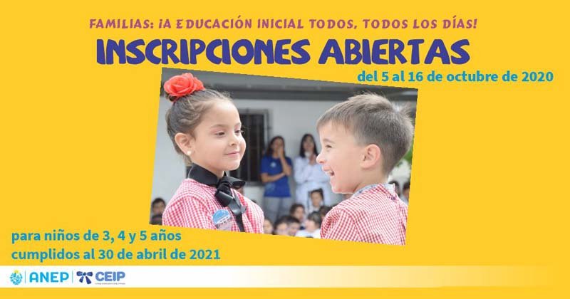inscripciones inicial