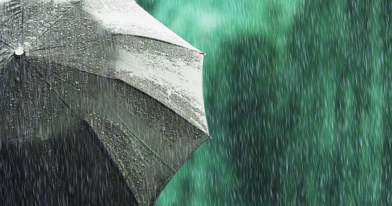 llueve desde el miercoles