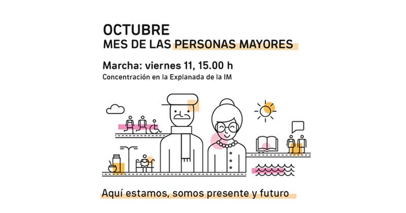 marcha de las personas mayores 2019