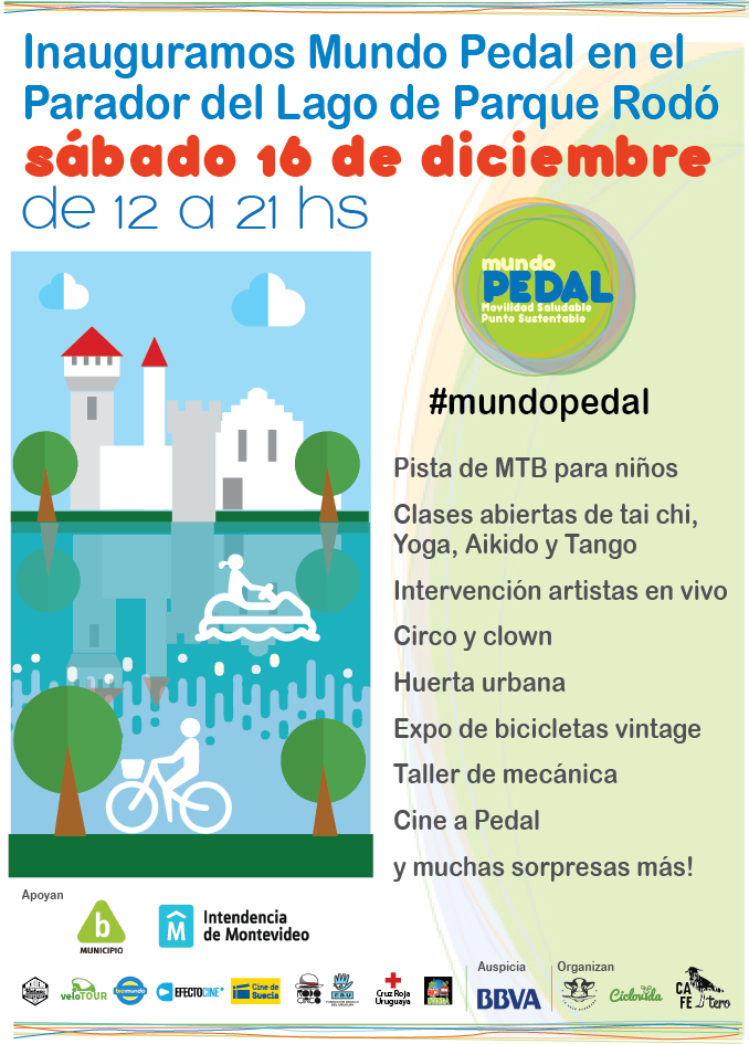 mundo pedal afiche