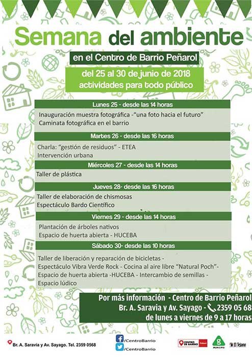 semana del ambiente programacion
