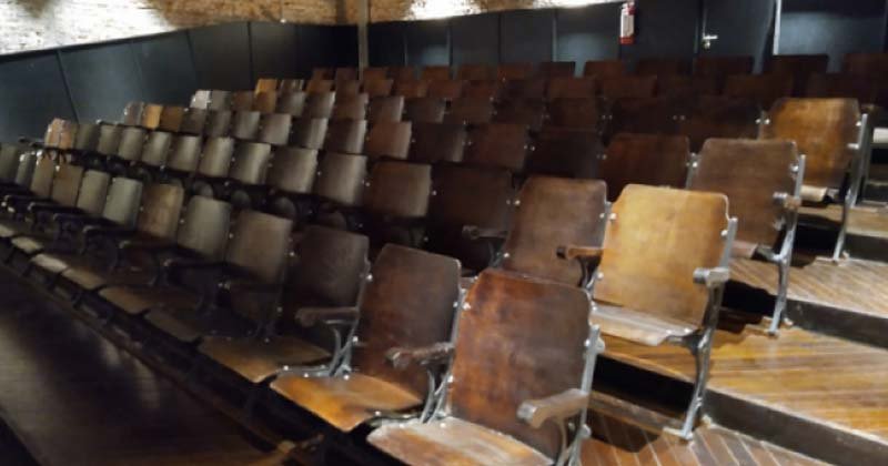 sillas del teatro