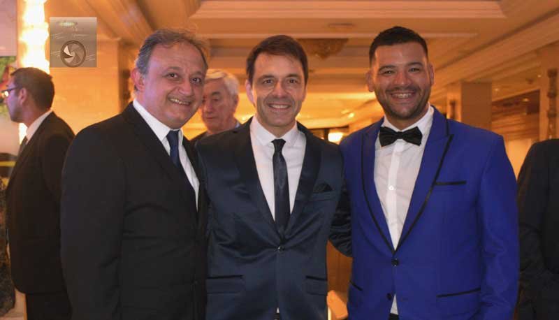 Luis Alberto Carballo Roberto Moar y El Gucci