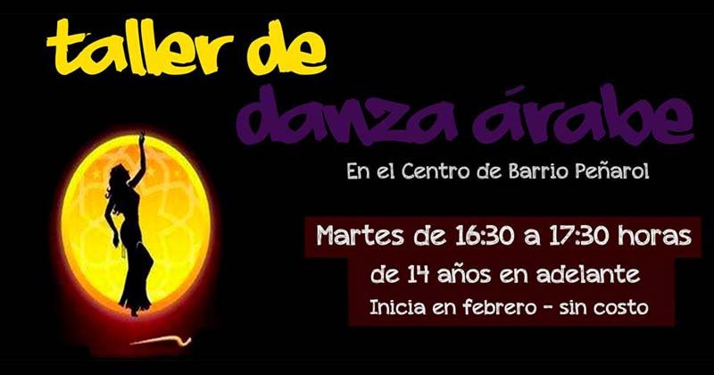 taller de danza arabe en el cdb