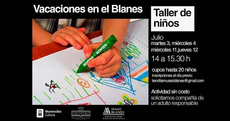taller en el museo blanes