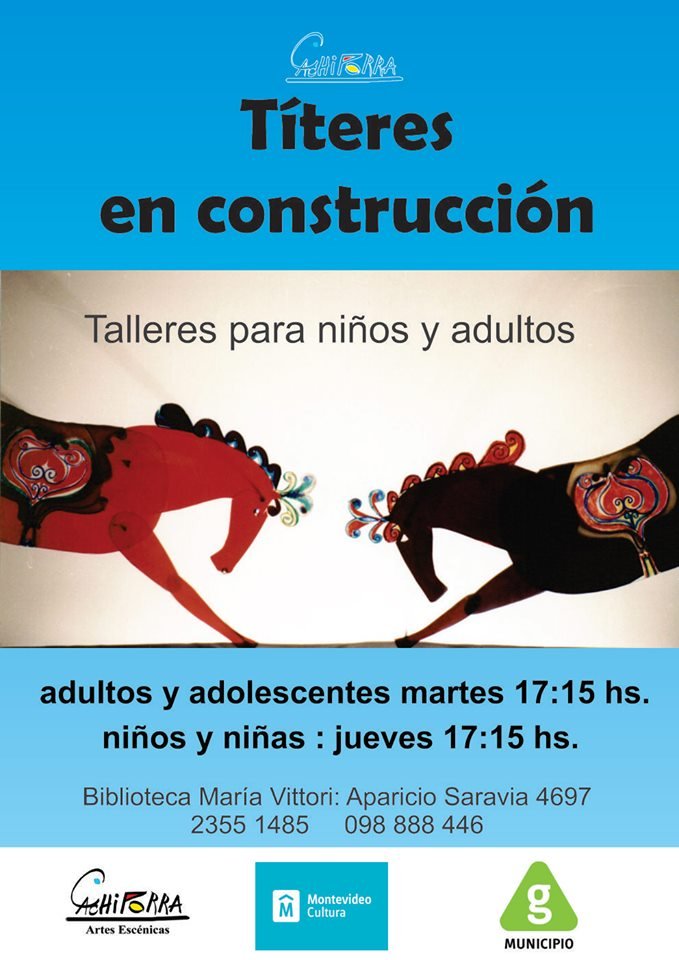 titeres en construccion afiche