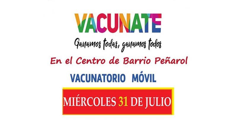 vacunate 31 de julio 2019